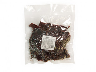 Уклейка вяленая: Оленина вяленая (строганина)