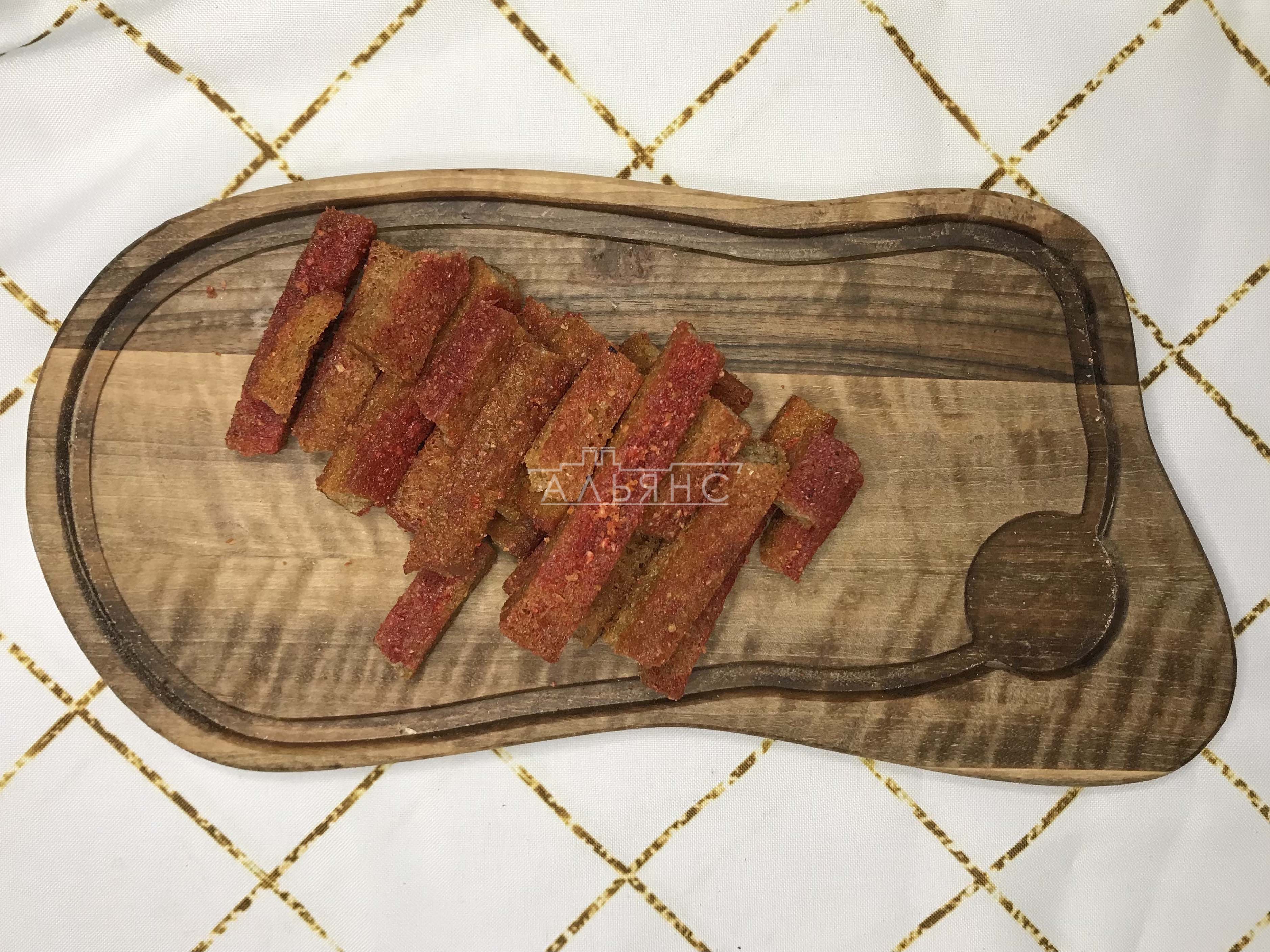 Деревенские гренки с аджикой в Климовске