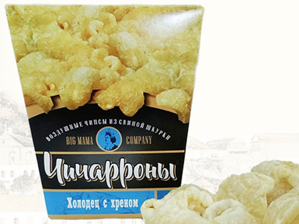 Чичарроны со вкусом холодца и хрена в Климовске