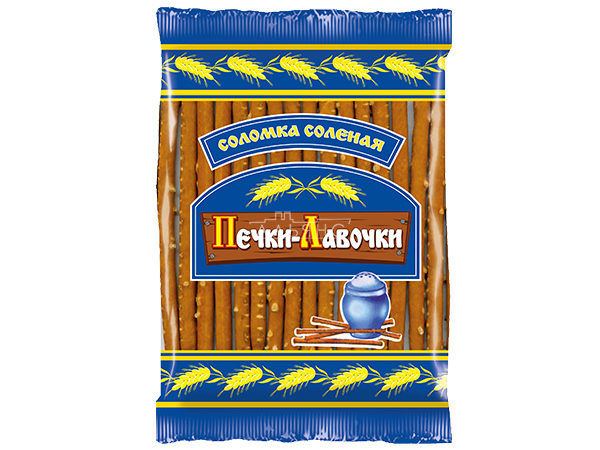 Соломка соленая "Печки-Лавочки" в Климовске