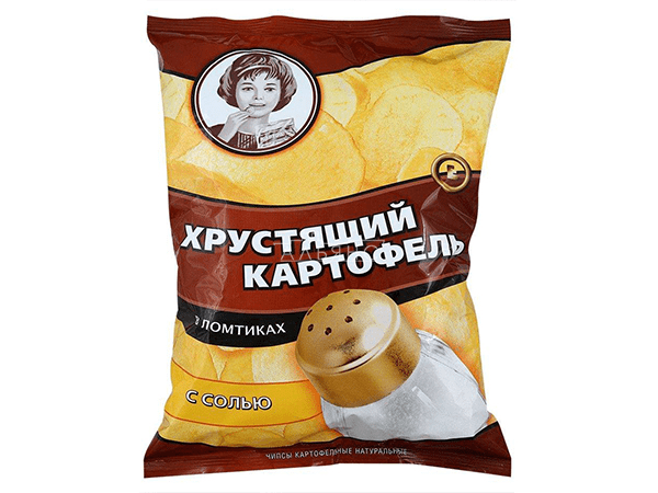 Картофельные чипсы "Девочка" 160 гр. в Климовске