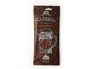 САМУРАЙ ЧИЛИ (стрипсы из дикого лосося) 100 гр: Кнуты  Салями Пикантные 50 гр