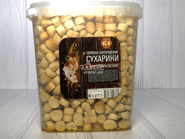 Сухарики с грибами и сметаной в Климовске