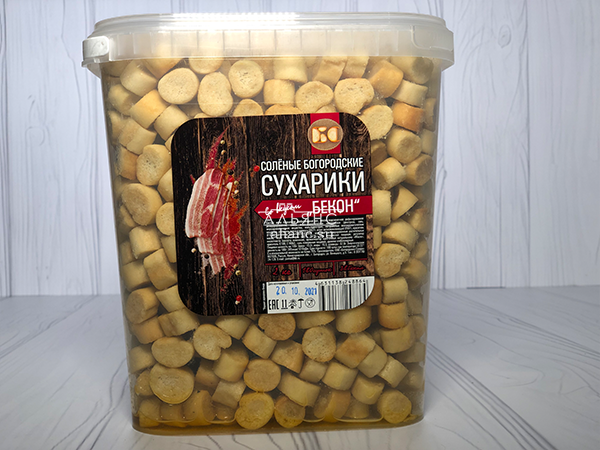 Сухарики с беконом в Климовске