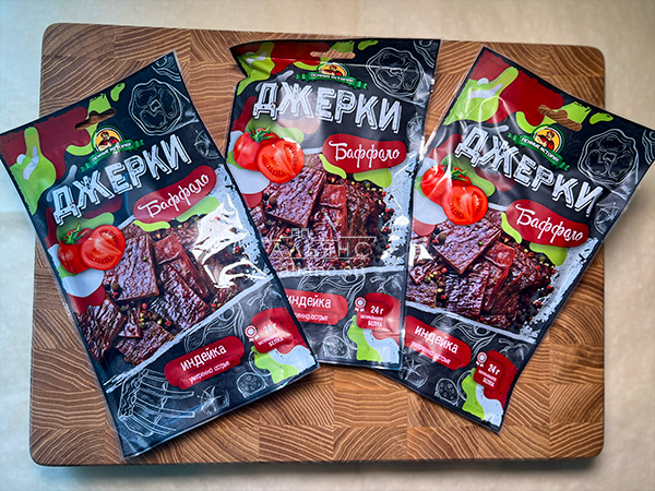 Джерки из индейки "Баффало" 45 гр. в Климовске