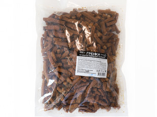 Японские снеки и крекеры: Деревенские гренки со вкусом Баварские колбаски (Сурские)