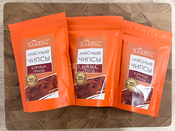 Мясо (АЛЬЯНС) вяленое курица "Гриль" 50 гр. в Климовске