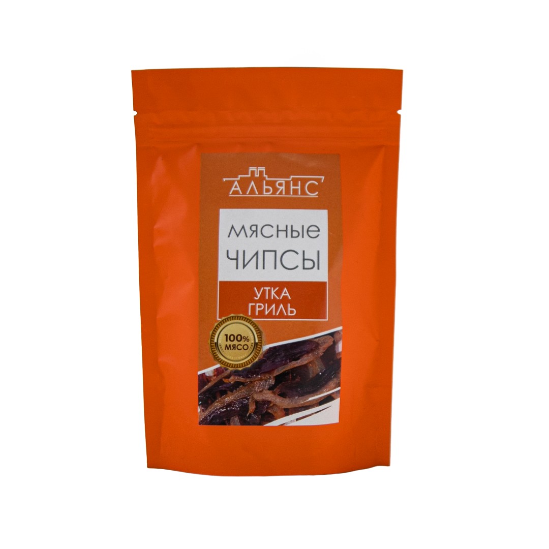 Мясо (АЛЬЯНС) вяленое утка гриль (50 гр) в Климовске