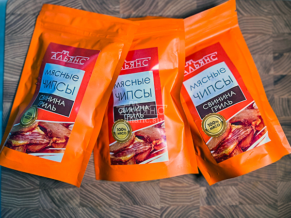 Мясо (АЛЬЯНС) вяленое свинина "Гриль" 50 гр. в Климовске