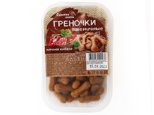 Сурские (ПШЕНИЧНЫЕ) Копченая колбаска (100 гр) в Климовске