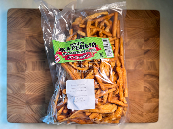 Жареный сыр "ВКУСНЯШКА" (Оливковый) 500гр. в Климовске