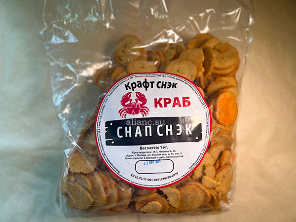 Снапсы ПШЕНИЧНЫЕ "Краб" в Климовске