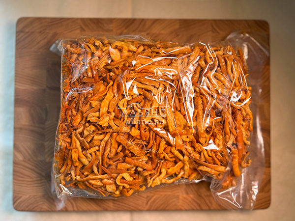 Нитка ЖАРЕНАЯ "Тайский перец" Oktobersnack 1 кг (сырный продукт) в Климовске