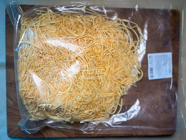 Сырный продукт ФЕРМЕРСКИЙ паутинка с паприкой в Климовске