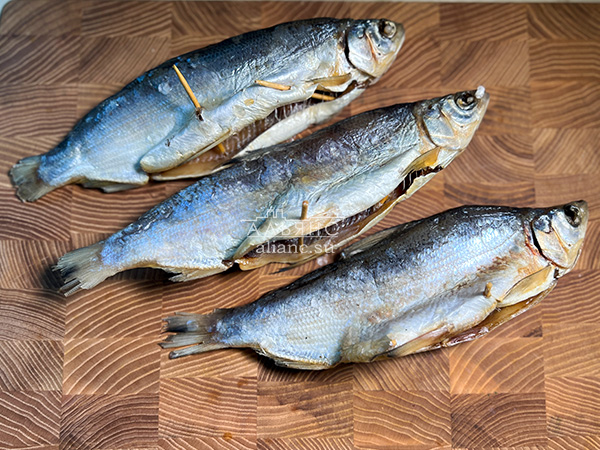 Пелядь вяленая крупная потрошеная в Климовске